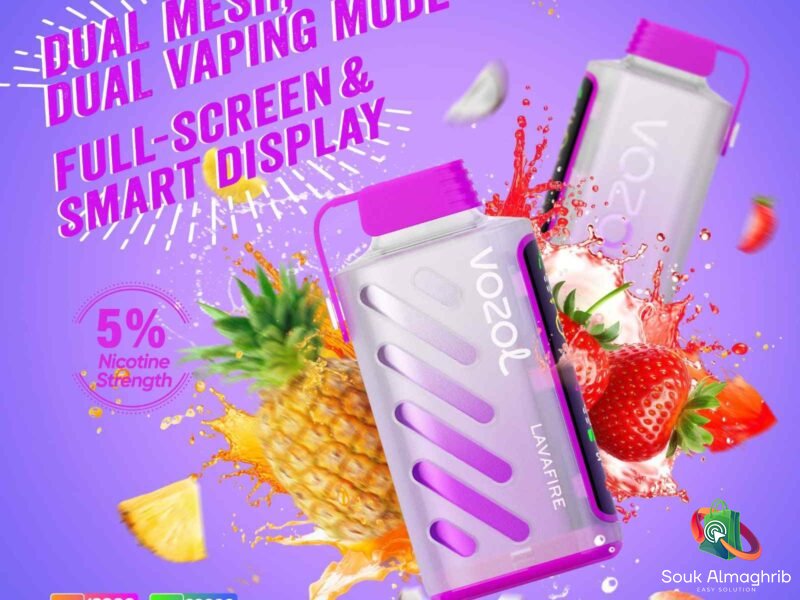 VOZOL Gear Power 20000 Puffs 50mg Dual Mode Disposable Vape E-cigarette Jetable - Petites Annonce du Maroc