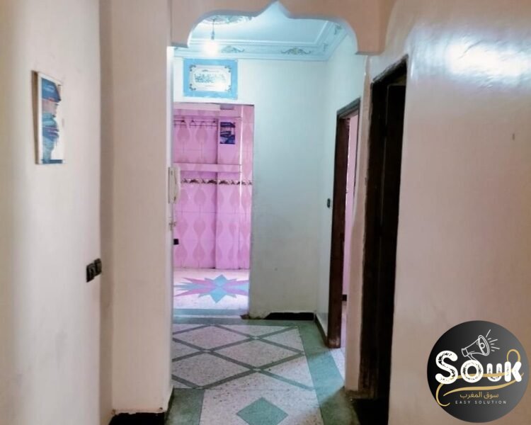 Vente appartement Maroc -شقة مصلوحة للبيع فيها 84 مترو قرب مسجد الأندلس حي اناسي