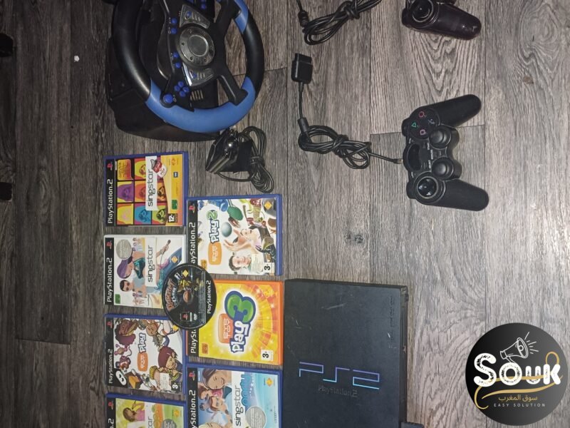PlayStation 2 flachi et accessoires - Playstation Maroc