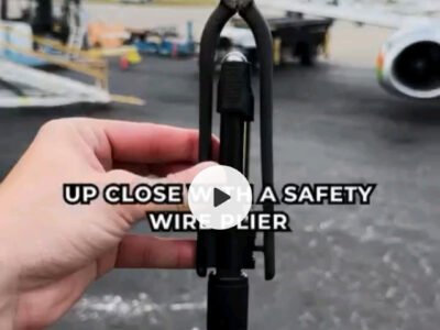 Safety wire pliers