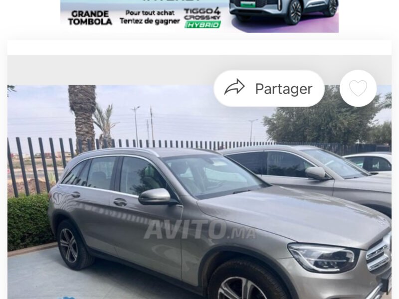 Mercedes GLC à Marrakech - Voiture d’occasion Maroc