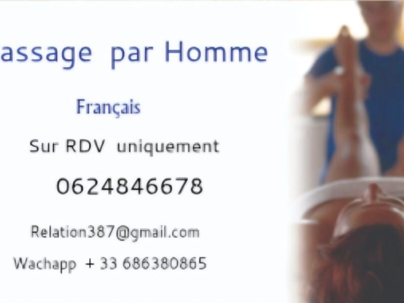 Homme Effectue massage pour H&F