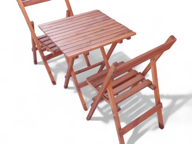 Table pliable avec chaises