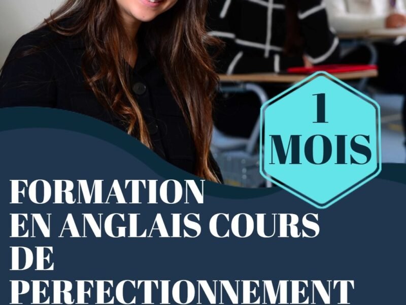 FORMATION EN ANGLAIS COURS DE PERFECTIONNEMENT