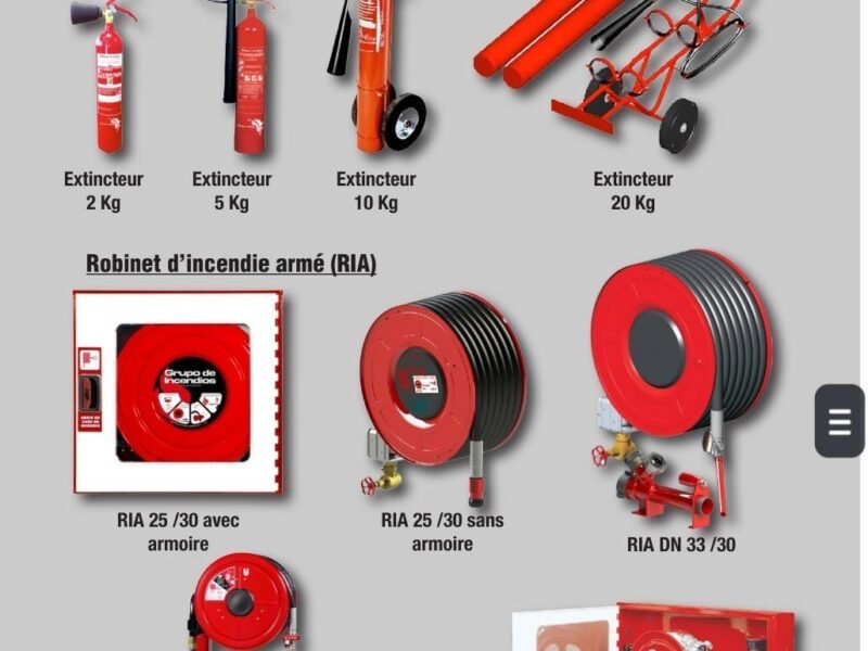 Rabat sécurité incendie Maroc