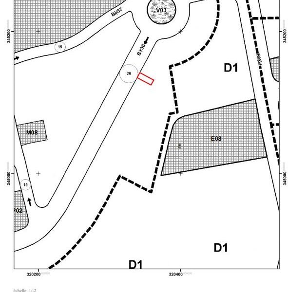 vends lot de terrain commercial R+3 a Louisia, Mohammedia